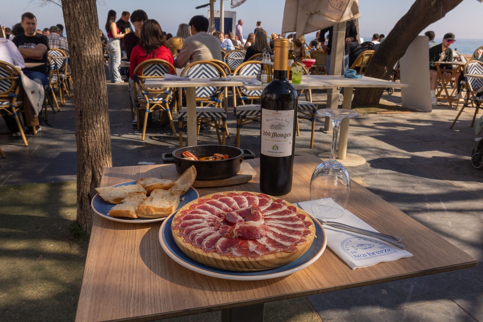 Selección de tapas de Sea Breeze